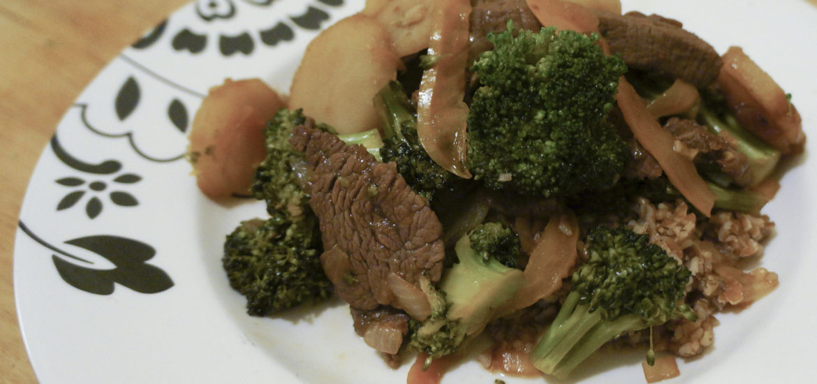 Beef Tenderloin and Broccoli Stir Fry
